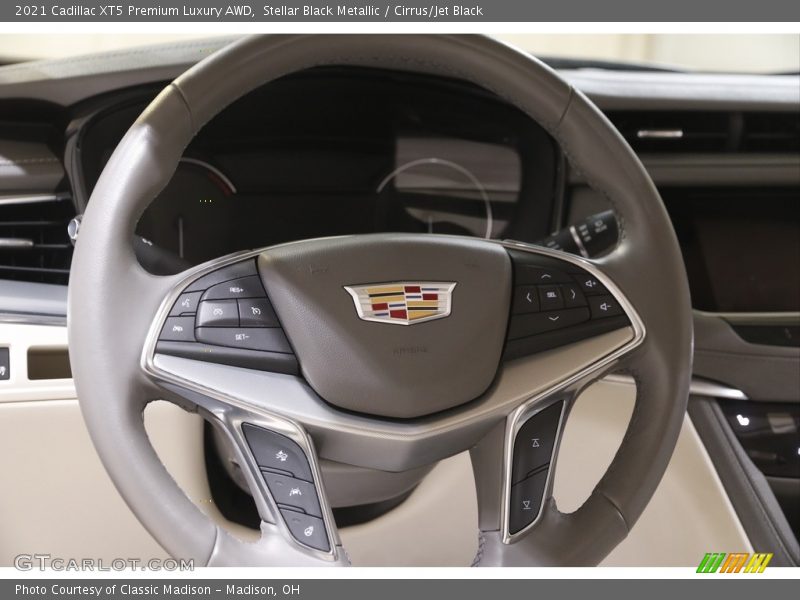 Stellar Black Metallic / Cirrus/Jet Black 2021 Cadillac XT5 Premium Luxury AWD