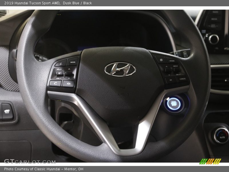 Dusk Blue / Black 2019 Hyundai Tucson Sport AWD