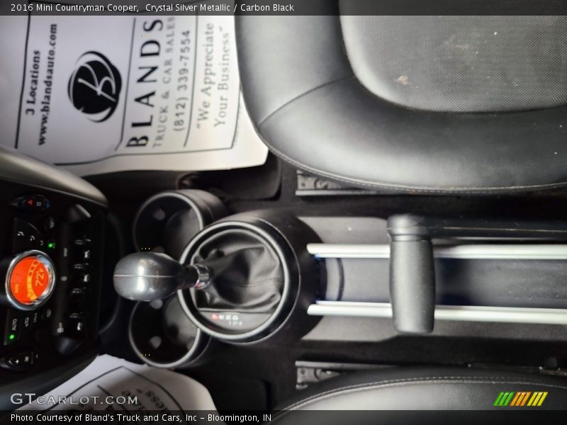 Crystal Silver Metallic / Carbon Black 2016 Mini Countryman Cooper