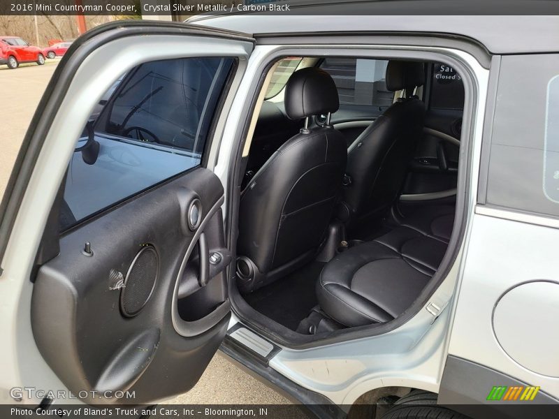Crystal Silver Metallic / Carbon Black 2016 Mini Countryman Cooper