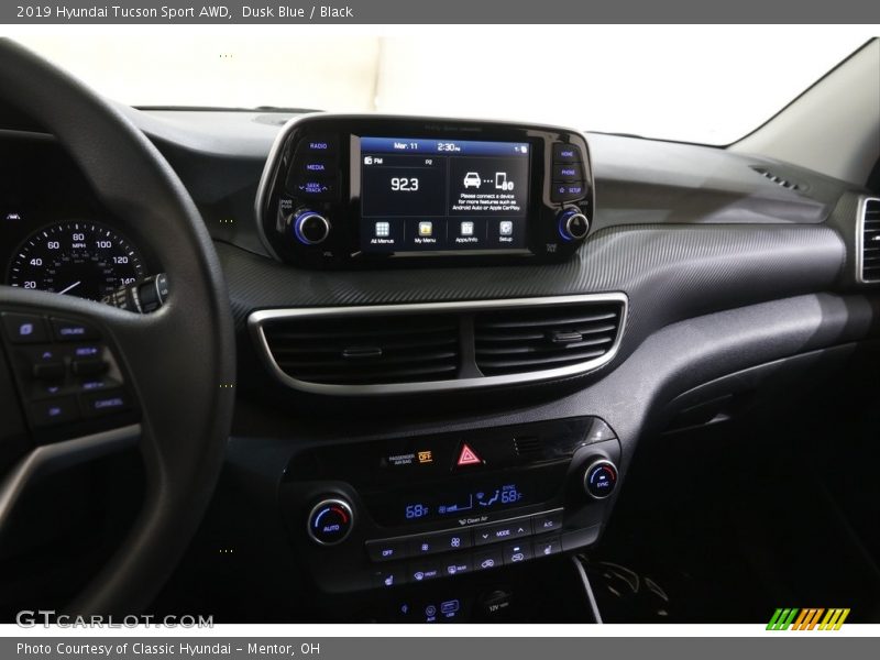Dusk Blue / Black 2019 Hyundai Tucson Sport AWD
