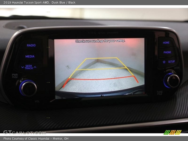 Dusk Blue / Black 2019 Hyundai Tucson Sport AWD