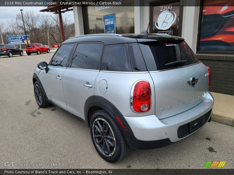 Crystal Silver Metallic / Carbon Black 2016 Mini Countryman Cooper