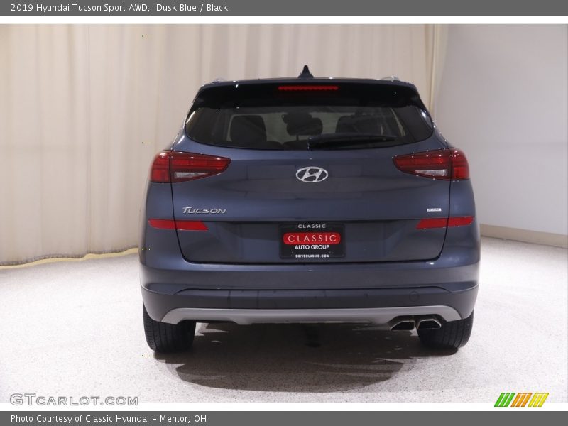 Dusk Blue / Black 2019 Hyundai Tucson Sport AWD