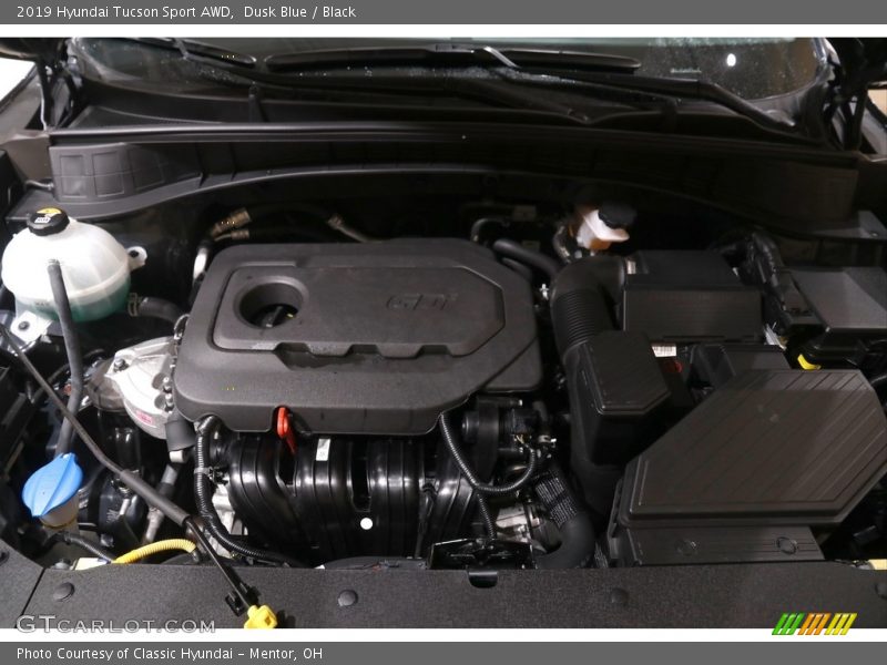 Dusk Blue / Black 2019 Hyundai Tucson Sport AWD