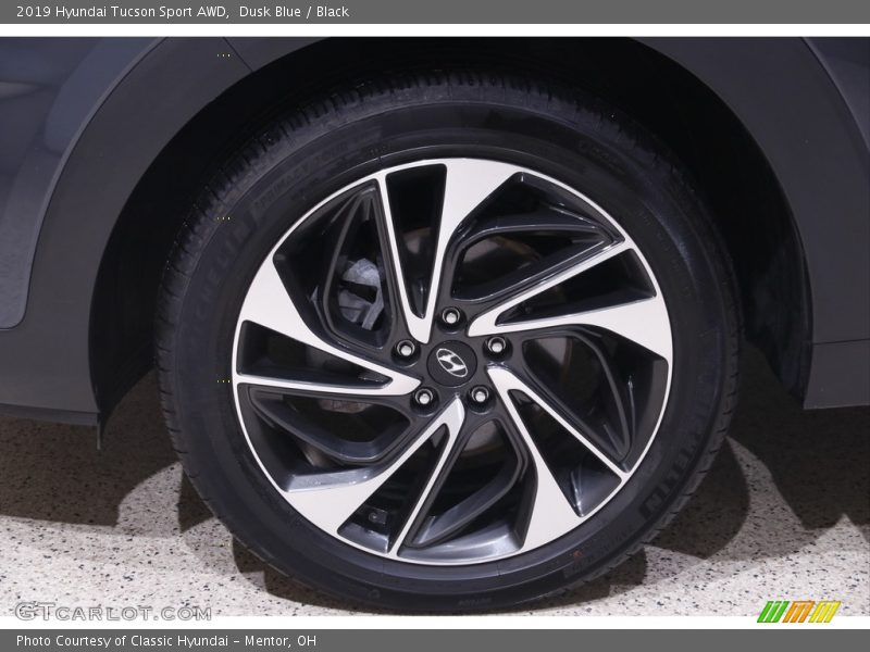 Dusk Blue / Black 2019 Hyundai Tucson Sport AWD