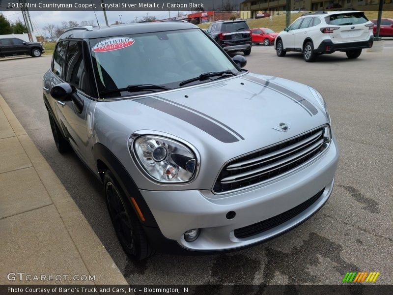Crystal Silver Metallic / Carbon Black 2016 Mini Countryman Cooper