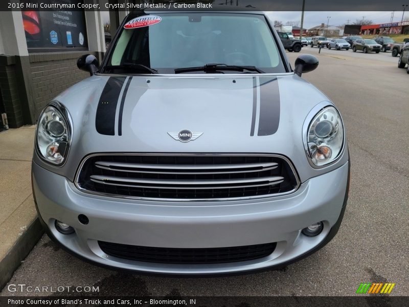 Crystal Silver Metallic / Carbon Black 2016 Mini Countryman Cooper