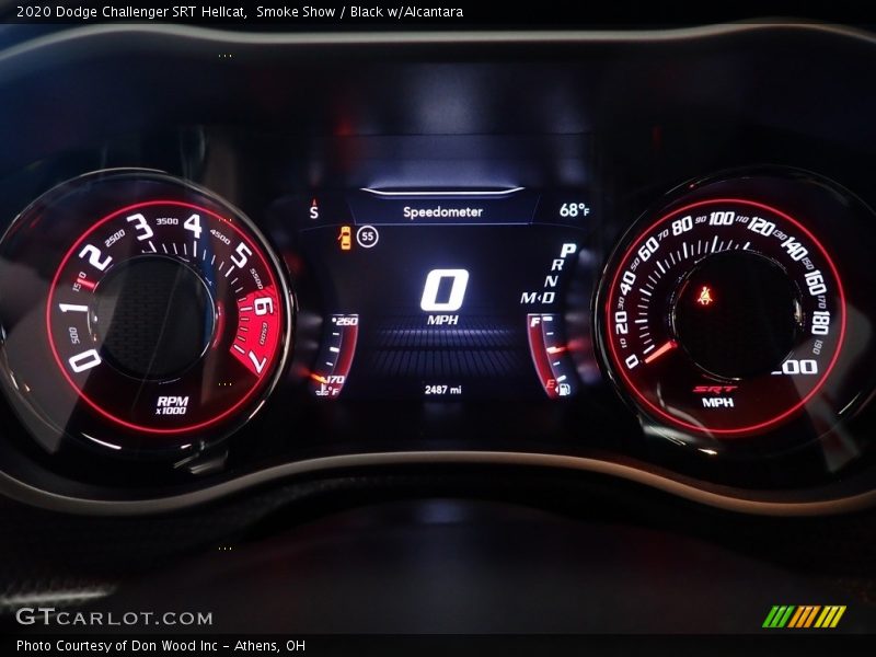  2020 Challenger SRT Hellcat SRT Hellcat Gauges