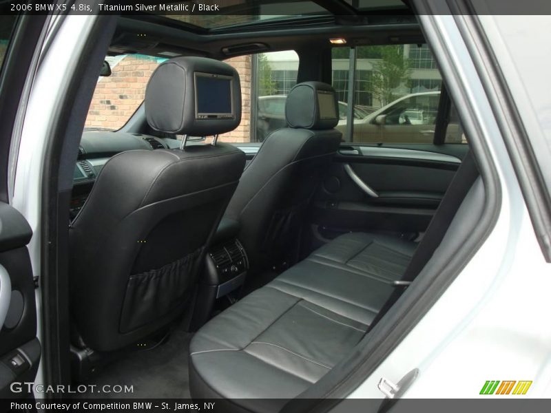 Titanium Silver Metallic / Black 2006 BMW X5 4.8is