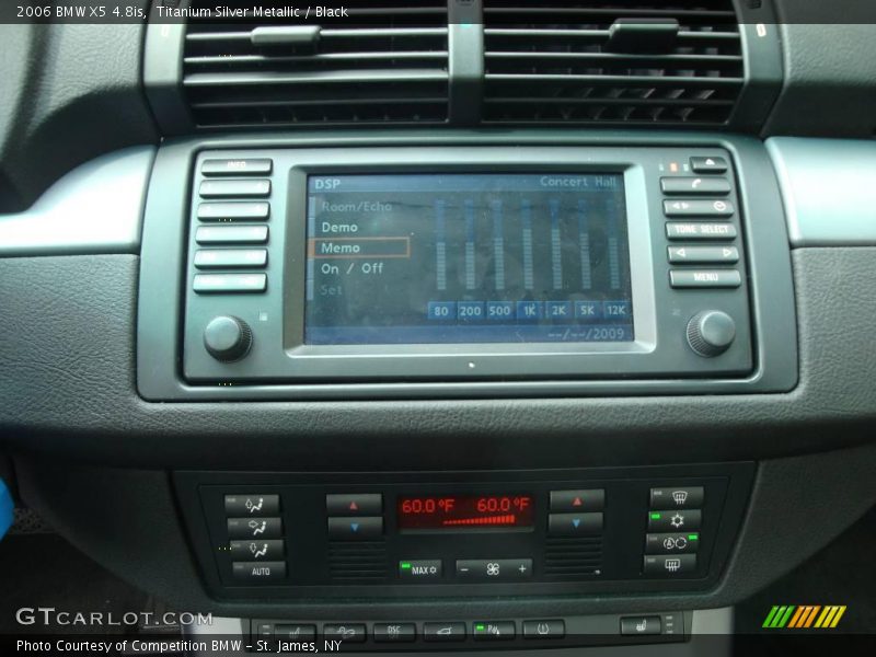Titanium Silver Metallic / Black 2006 BMW X5 4.8is