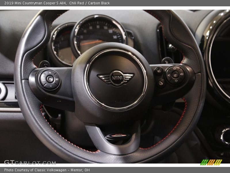 Chili Red / Carbon Black 2019 Mini Countryman Cooper S All4