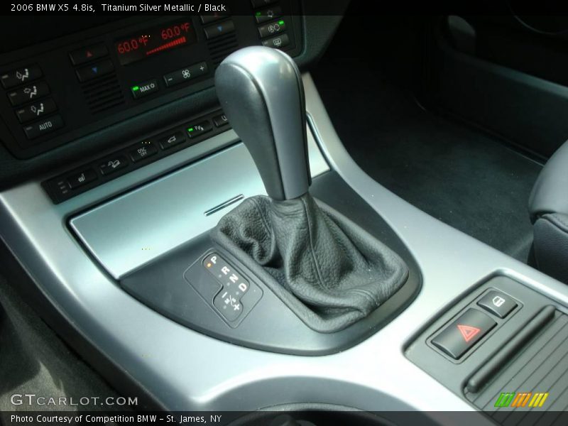 Titanium Silver Metallic / Black 2006 BMW X5 4.8is