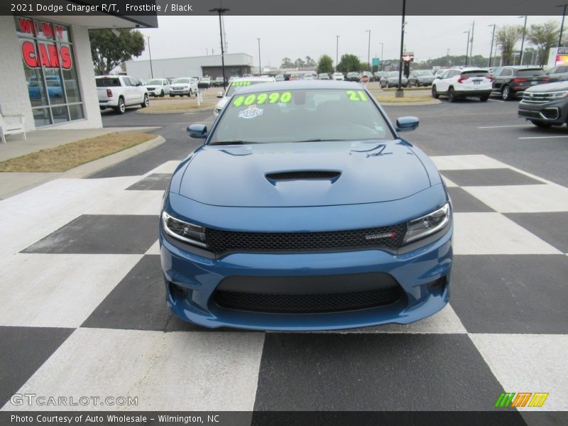 Frostbite / Black 2021 Dodge Charger R/T