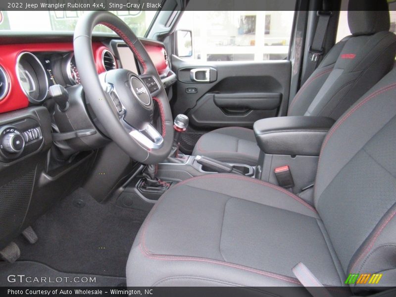 Sting-Gray / Black 2022 Jeep Wrangler Rubicon 4x4