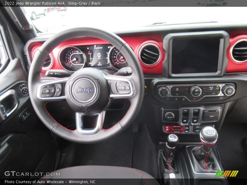 Sting-Gray / Black 2022 Jeep Wrangler Rubicon 4x4