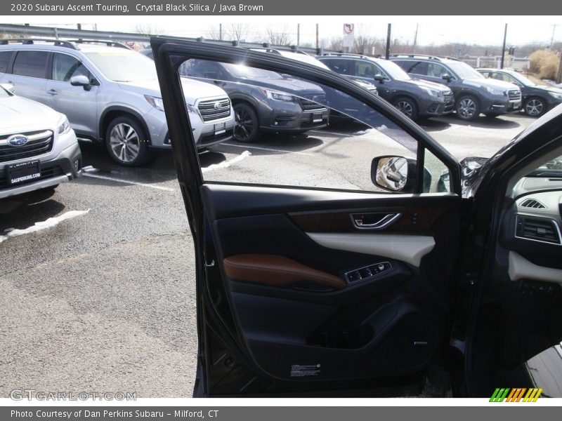Crystal Black Silica / Java Brown 2020 Subaru Ascent Touring