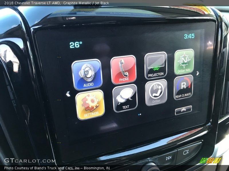 Graphite Metallic / Jet Black 2018 Chevrolet Traverse LT AWD