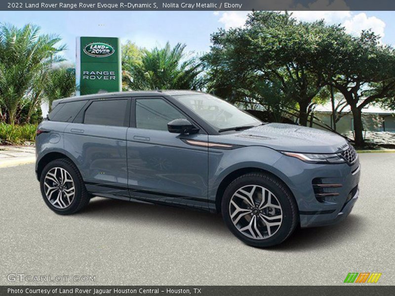 Front 3/4 View of 2022 Range Rover Evoque R-Dynamic S