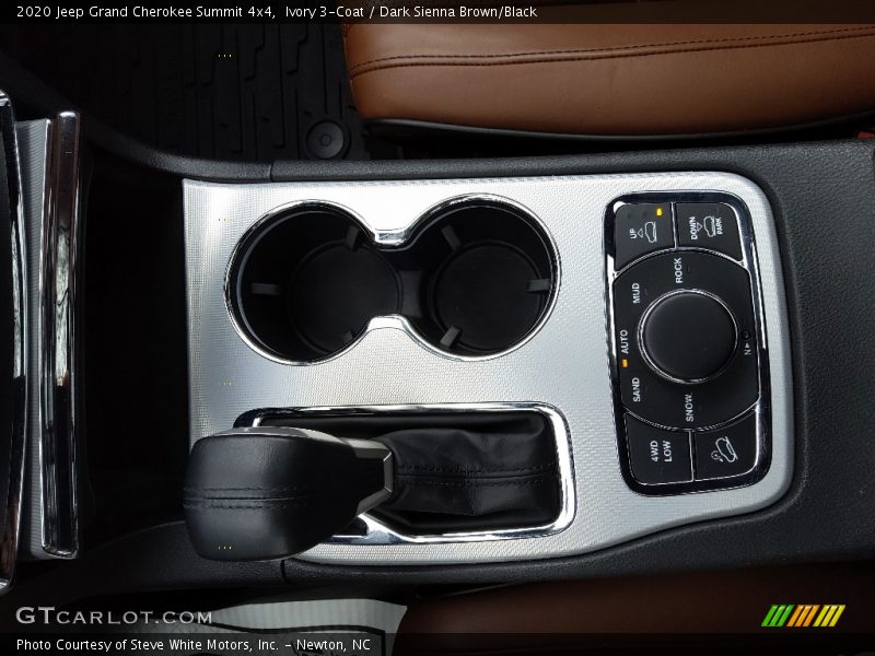 Ivory 3-Coat / Dark Sienna Brown/Black 2020 Jeep Grand Cherokee Summit 4x4