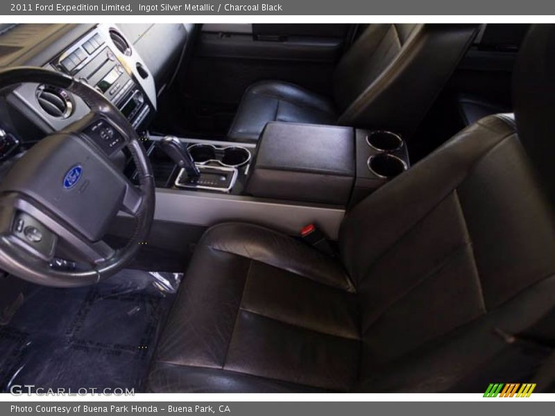 Ingot Silver Metallic / Charcoal Black 2011 Ford Expedition Limited