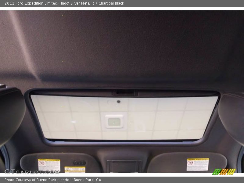 Ingot Silver Metallic / Charcoal Black 2011 Ford Expedition Limited