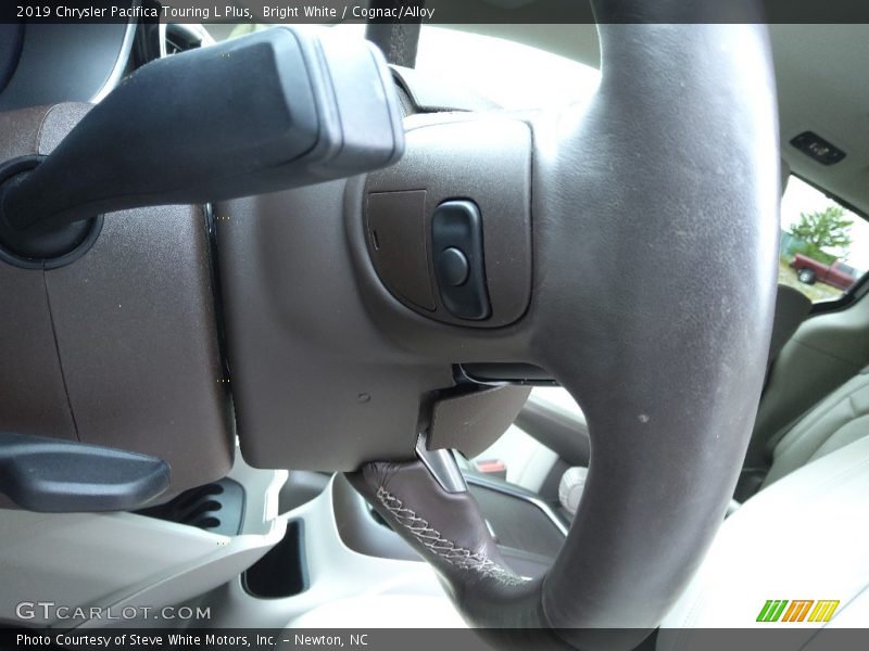 Bright White / Cognac/Alloy 2019 Chrysler Pacifica Touring L Plus