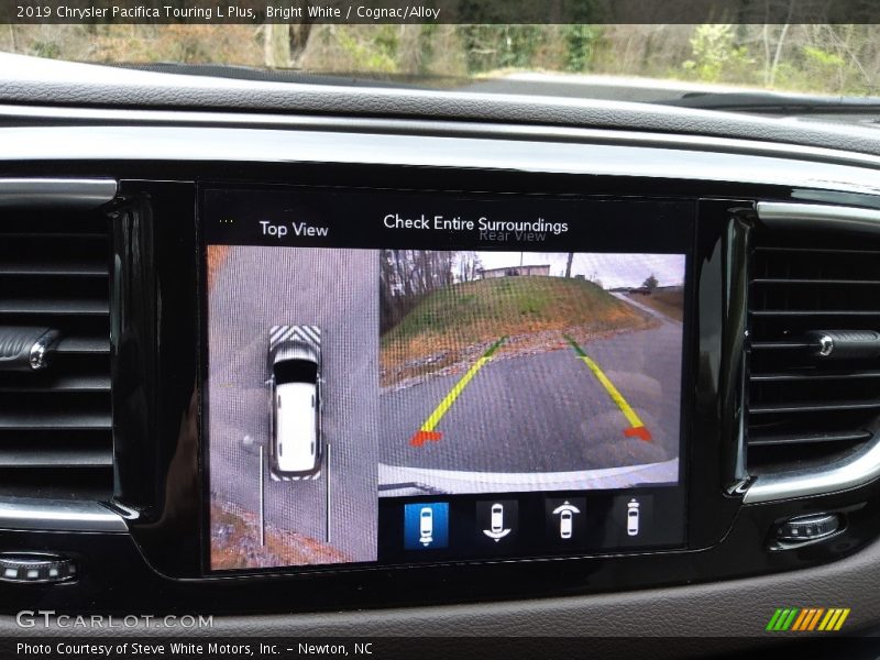 Bright White / Cognac/Alloy 2019 Chrysler Pacifica Touring L Plus