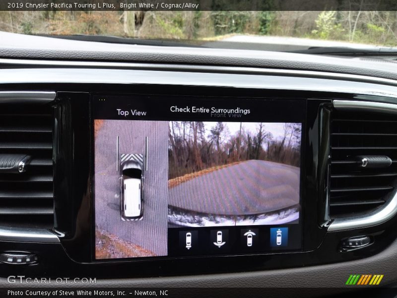 Bright White / Cognac/Alloy 2019 Chrysler Pacifica Touring L Plus
