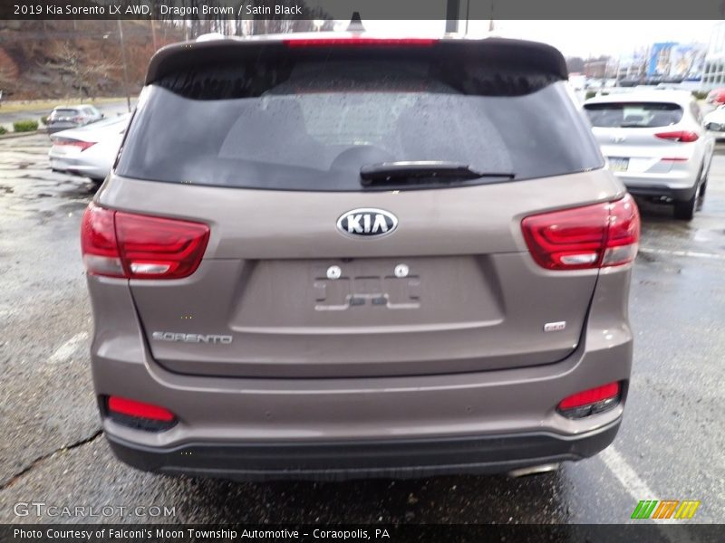 Dragon Brown / Satin Black 2019 Kia Sorento LX AWD