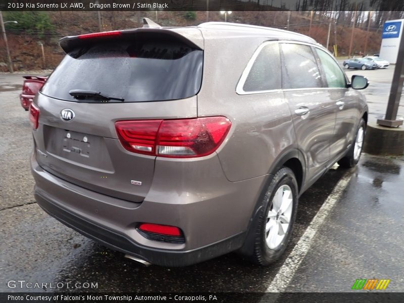 Dragon Brown / Satin Black 2019 Kia Sorento LX AWD