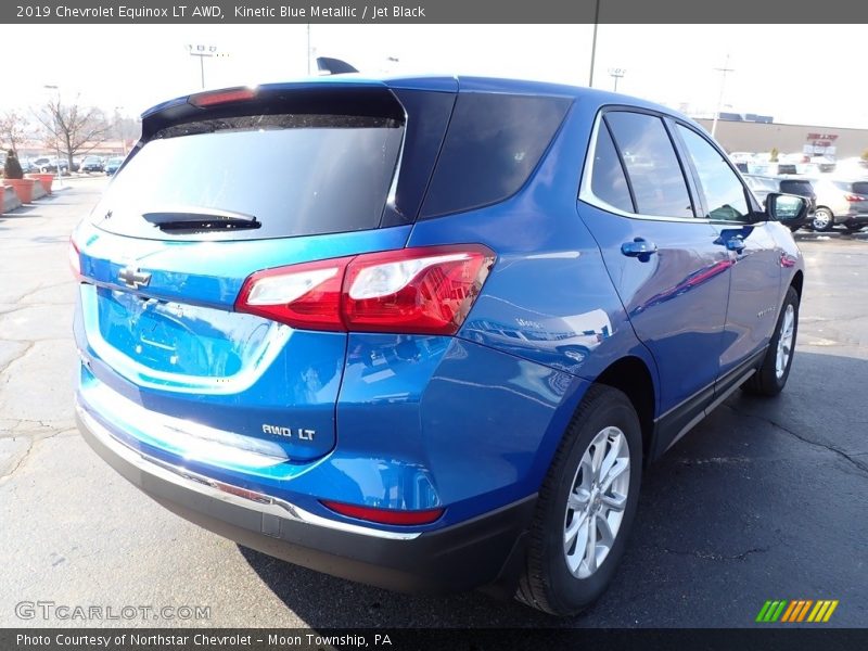 Kinetic Blue Metallic / Jet Black 2019 Chevrolet Equinox LT AWD