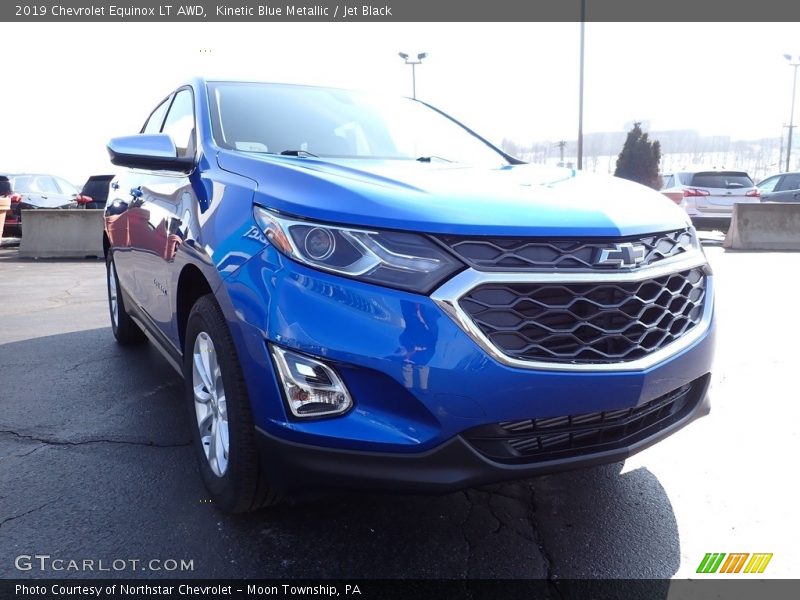 Kinetic Blue Metallic / Jet Black 2019 Chevrolet Equinox LT AWD