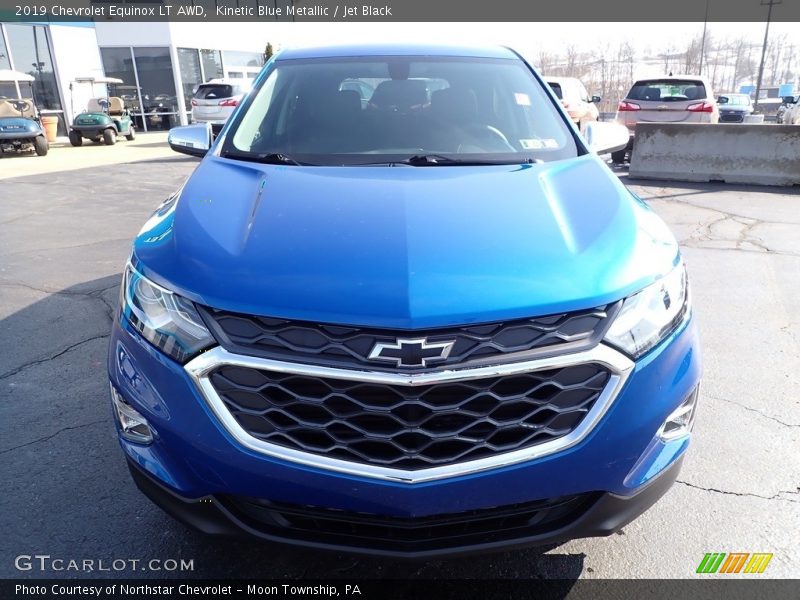 Kinetic Blue Metallic / Jet Black 2019 Chevrolet Equinox LT AWD