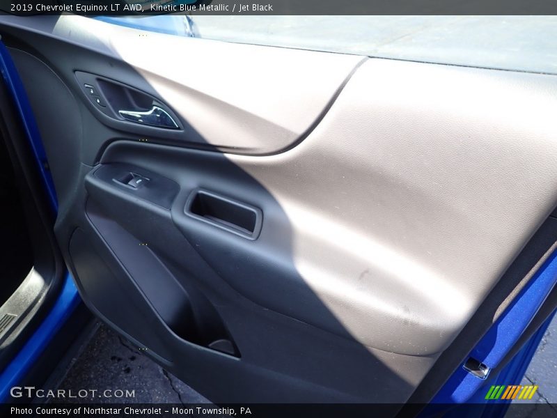 Kinetic Blue Metallic / Jet Black 2019 Chevrolet Equinox LT AWD