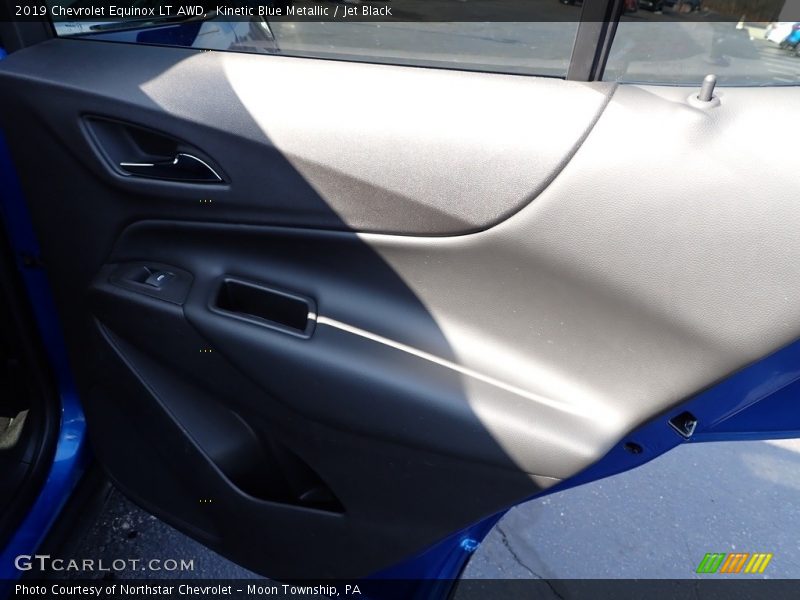 Kinetic Blue Metallic / Jet Black 2019 Chevrolet Equinox LT AWD