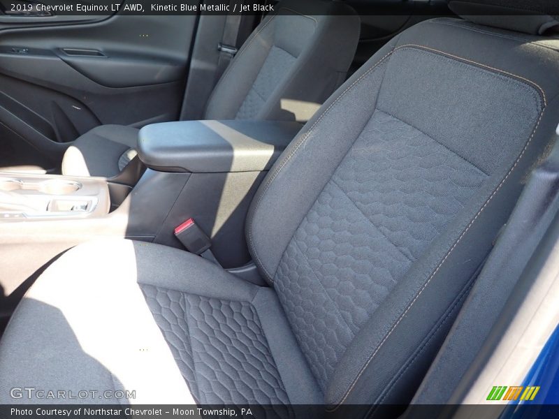 Kinetic Blue Metallic / Jet Black 2019 Chevrolet Equinox LT AWD