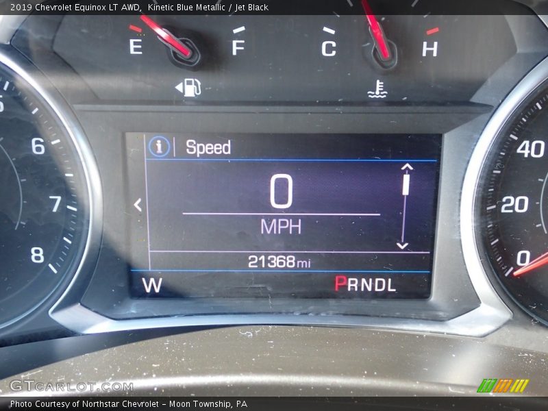 Kinetic Blue Metallic / Jet Black 2019 Chevrolet Equinox LT AWD