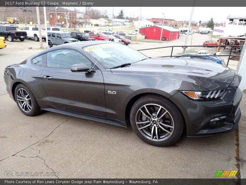Magnetic / Ebony 2017 Ford Mustang GT Coupe