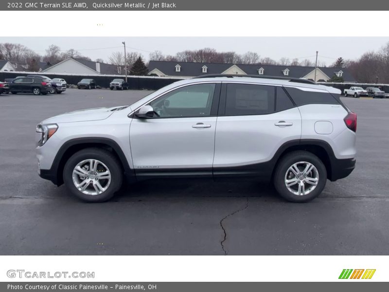 Quicksilver Metallic / Jet Black 2022 GMC Terrain SLE AWD