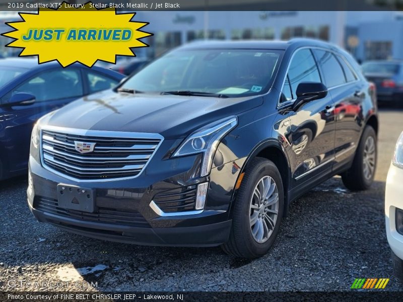 Stellar Black Metallic / Jet Black 2019 Cadillac XT5 Luxury