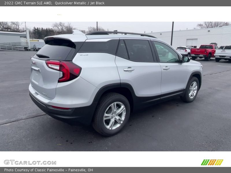 Quicksilver Metallic / Jet Black 2022 GMC Terrain SLE AWD
