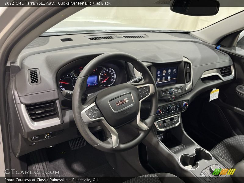 Quicksilver Metallic / Jet Black 2022 GMC Terrain SLE AWD