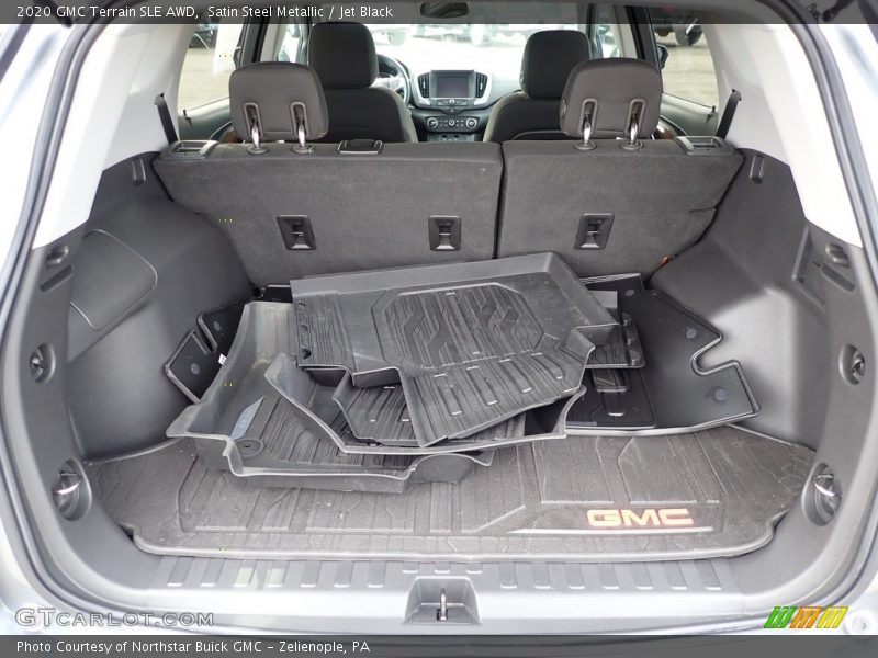 Satin Steel Metallic / Jet Black 2020 GMC Terrain SLE AWD