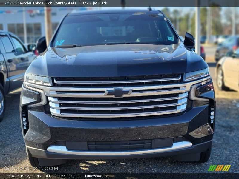 Black / Jet Black 2021 Chevrolet Tahoe High Country 4WD