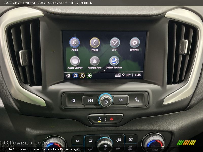 Quicksilver Metallic / Jet Black 2022 GMC Terrain SLE AWD