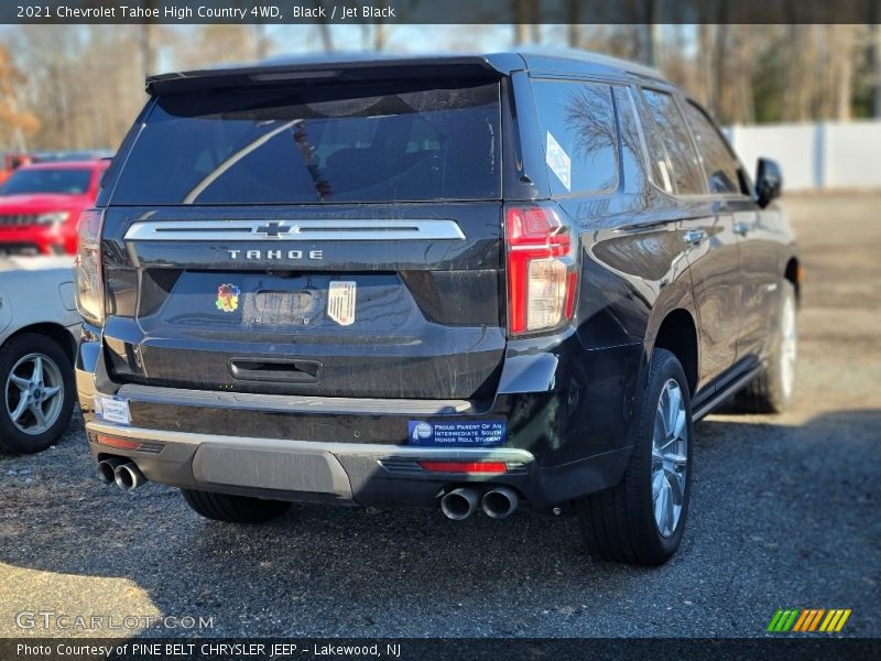 Black / Jet Black 2021 Chevrolet Tahoe High Country 4WD