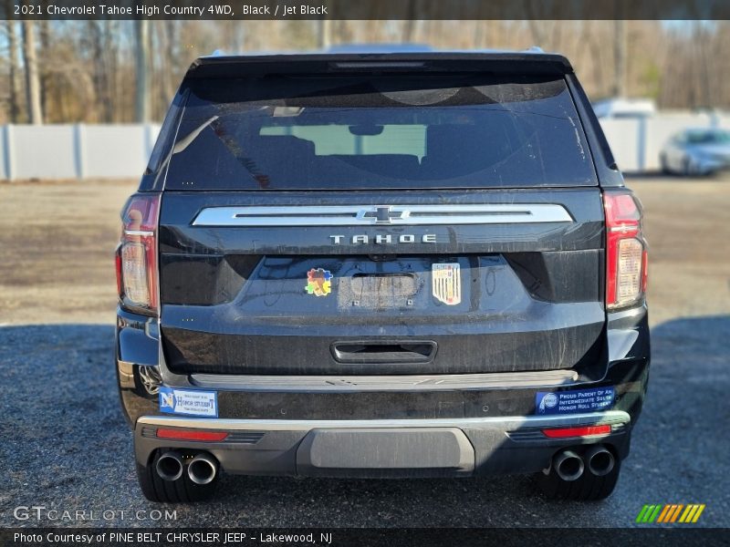 Black / Jet Black 2021 Chevrolet Tahoe High Country 4WD