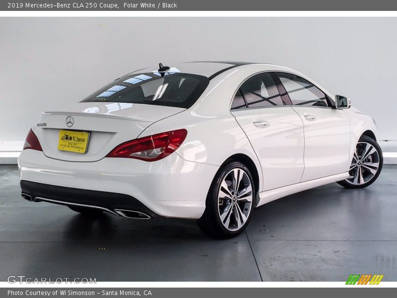 Polar White / Black 2019 Mercedes-Benz CLA 250 Coupe