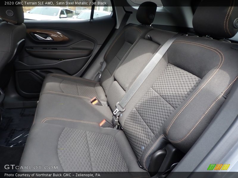 Satin Steel Metallic / Jet Black 2020 GMC Terrain SLE AWD